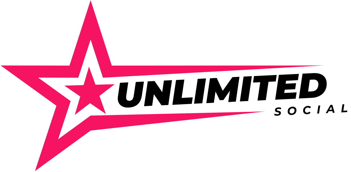 Transparent Final Unlimited Social Logo